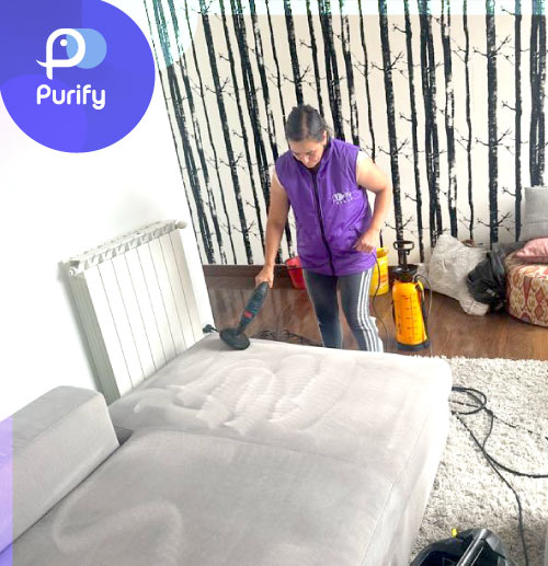 Limpieza de muebles de sala a domicilio en Bogotá