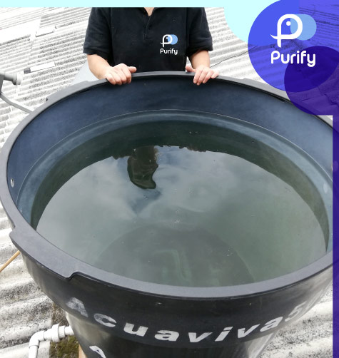 Lavado de tanque subterráneo de agua en Bogotá